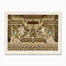 17th Century Pattern, Albert Racine Canvas Print