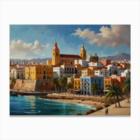 San Pedro Art Canvas Print