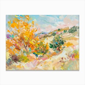 Autumn Landscape Painting 2 Canvas Print