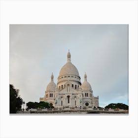 Sacre Coeur at Sunset, Paris 4 Canvas Print