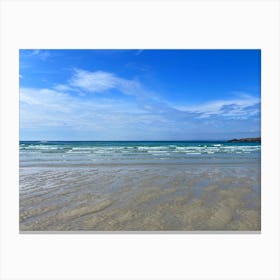 Beach At Dunmore Canvas Print