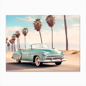 California Dreaming - On the California Road Canvas Print