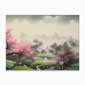 Asian Landscape Painting 9 Canvas Print