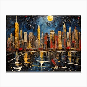 New York City Skyline Canvas Print