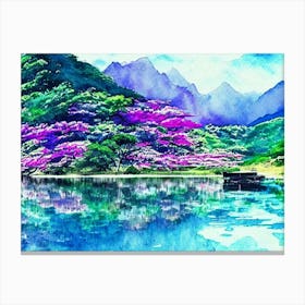 Mountain Serenity Canvas Print