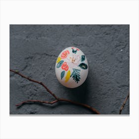 Easter Egg 41 Canvas Print