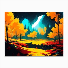Autumn Forest 46 Canvas Print