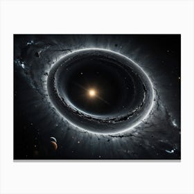 Black Hole 1 Canvas Print