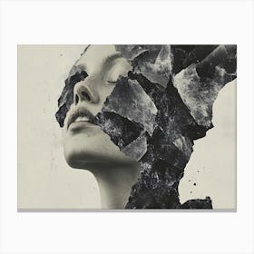 Woman'S Face 35 Canvas Print