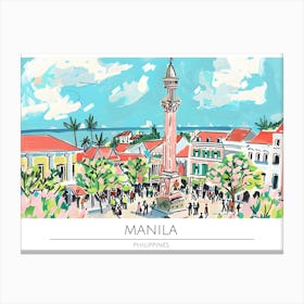 Manila Philippines Canvas Print