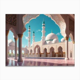 Islamic Mosque Canvas Print