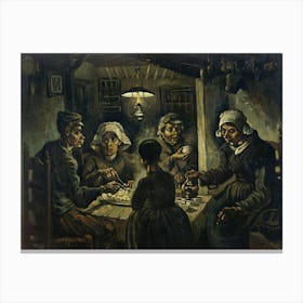 The Potato Eaters (1885), Vincent Van Gogh Canvas Print