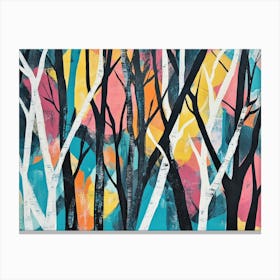 Birch Trees 2 Canvas Print