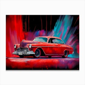 Red Car 1 Canvas Print