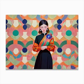 Asian Girl 5 Canvas Print