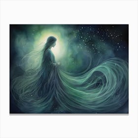 Ethereal Woman Canvas Print