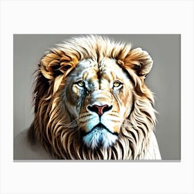 Lion Painting 111 Canvas Print