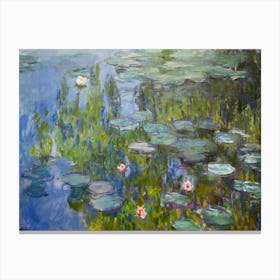 Claude Monet's Water Lilies Canvas Print