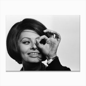 Sophia Loren 1964 Canvas Print