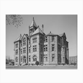 Untitled Photo, Possibly Related To Courthouse Cuero, Texas By Russell Lee Canvas Print