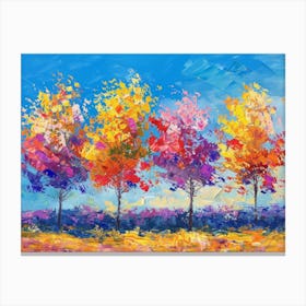 Autumn Trees 36 Canvas Print