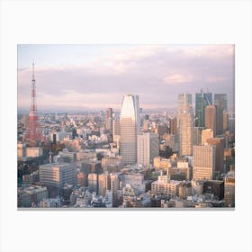 Tokyo Cityscape Canvas Print