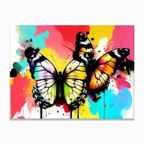 Colorful Butterflies 131 Canvas Print