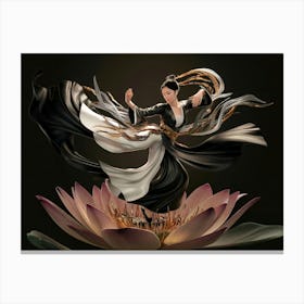 Chinese Empress Sword Dance #7 Canvas Print