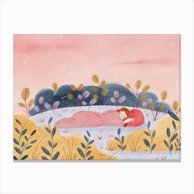 Nap Time Canvas Print