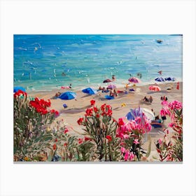 Day At The Beach 2 Canvas Print