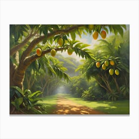 Mango Tree Nature Canvas Print