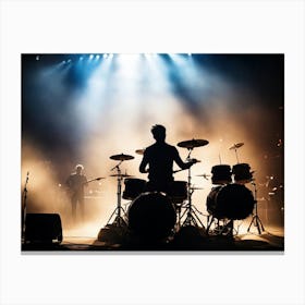 Ai Drummer 022201 Canvas Print