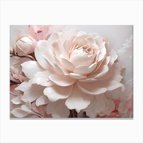 Peony 1 Canvas Print