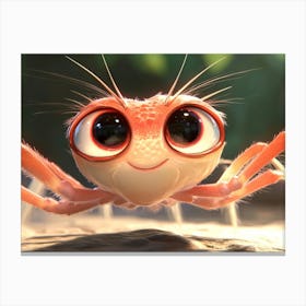 Spider With Big Eyes Canvas Print