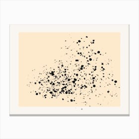 Bohemian Splatters Canvas Print