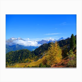 Alpine Landscape Canvas Print