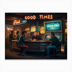 Default Good Times Game Cover Art 3 Canvas Print