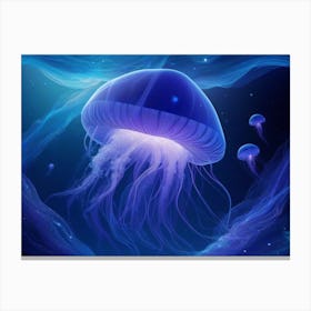 Jellyfish Canvas Print