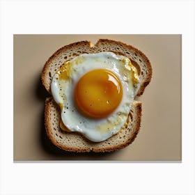 Egg On Toast 1 Canvas Print