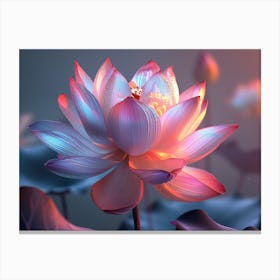 Lotus Flower 85 Canvas Print