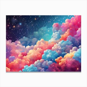 Clouds In The Sky 3 Canvas Print