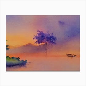 Sunset Serenity Canvas Print