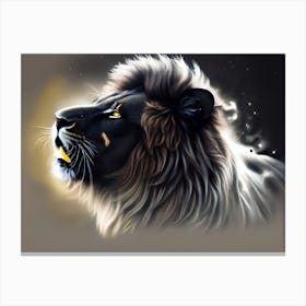 Lion Head 8 Canvas Print