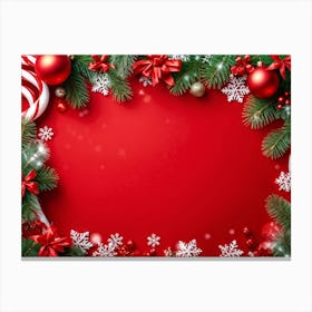 Christmas Background 7 Canvas Print