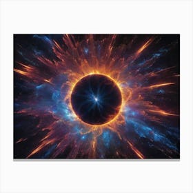 Alien Planet 3 Canvas Print