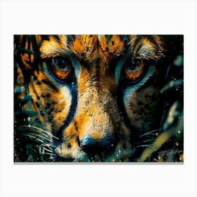 Wild Cat Eyes - Wildcat Prowl Canvas Print