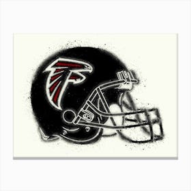 Atlanta Falcons Helmet Canvas Print