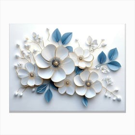 Flower Wall Art 9 Canvas Print