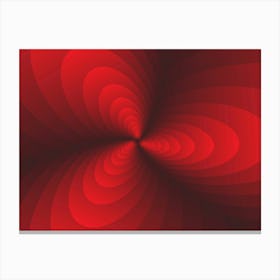 Spiral Loop Wings Canvas Print