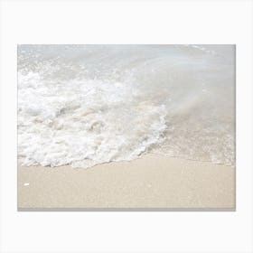 Foam Ocean Waves Canvas Print
